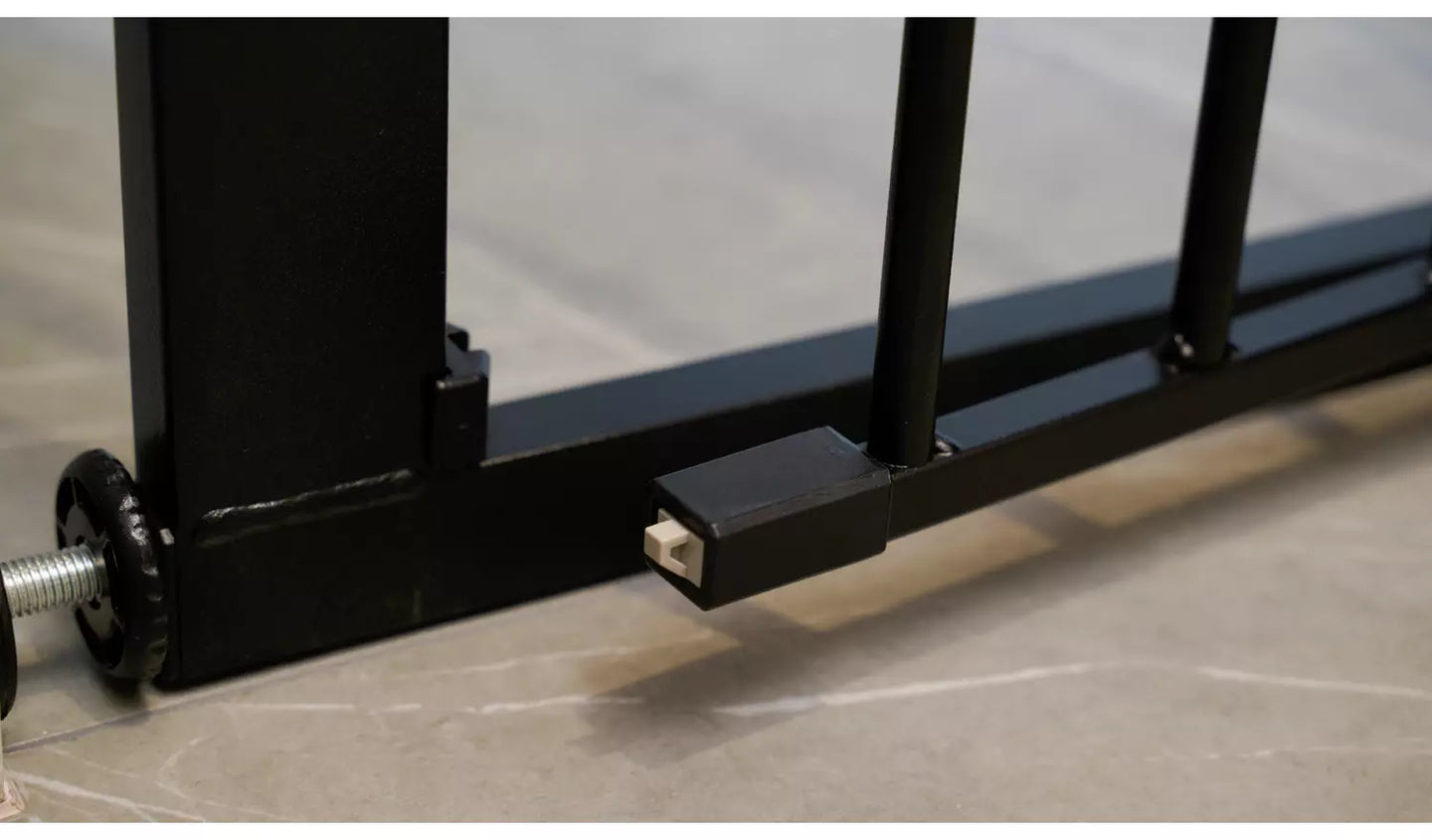 Extra Tall Pressure Fit Pet Gate - Black